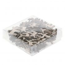 Artículo Mezcla de renos para esparcir marrón, natural 3cm – 5cm 72 piezas