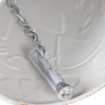 Artículo Campana con motivos navideños para colgar, 26 cm