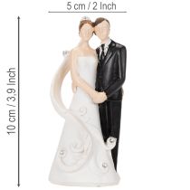 Artículo Figura de boda de novios, 10,5 cm.