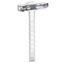 Artículo Pines de solapa de boda transparentes/plateados 5 cm 50 piezas