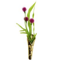 Artículo Alfiler de boda con imán dorado 5cm