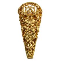 Alfiler de boda con imán dorado 4,5cm