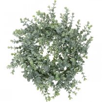 Decoración de boda corona de eucalipto artificial Ø25cm