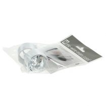 Artículo Cinta de ramillete para joyería de boda blanca, 2 unidades