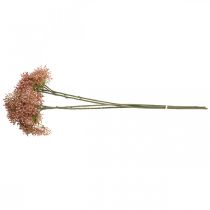 Artículo Rama de flor rosa artificial de saúco 52cm 4pcs