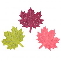 Artículo Madera de hoja de arce para esparcir colores surtidos 4cm 72uds