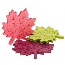 Artículo Madera de hoja de arce para esparcir colores surtidos 4cm 72uds