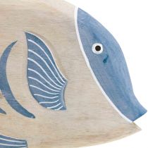 Peces decorativos de madera grandes, peces decorativos de pie Al. 30 cm