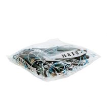 Artículo Percha de madera pez azul 36cm 4uds