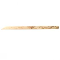 Artículo Bandeja de madera de acacia con borde de árbol L36–45cm W15–21cm