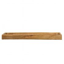 Artículo Bandeja de madera bandeja decorativa madera madera de mango natural 50x14x4cm