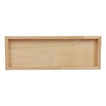 Artículo Bandeja de madera bandeja decorativa madera rectangular natural 50×17×2.5cm