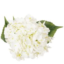 Artículo Hortensia artificial de tallo largo, flor artificial de 60 cm.