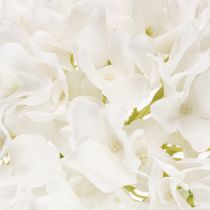 Artículo Hortensia artificial con tallo largo para decoración, 48 cm.