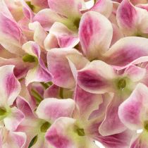 Artículo Elegante flor de hortensia artificial que llamará la atención de forma duradera, 80 cm, 2 piezas