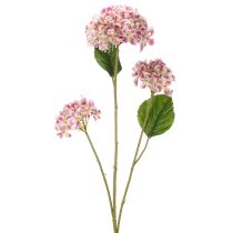 Artículo Elegante flor de hortensia artificial que llamará la atención de forma duradera, 80 cm, 2 piezas
