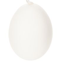Artículo Huevos de Pascua con delicados motivos florales para la decoración festiva de Pascua en el salón, 6 cm, 6 piezas