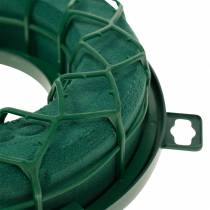 Artículo OASIS® IDEAL Anillo Universal Corona Floral de Espuma Verde H4cm Ø18,5cm 5 uds