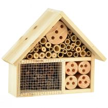 Casa de insectos hotel de insectos natural madera abeto natural Al. 21 cm