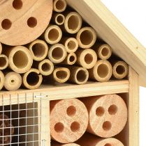 Artículo Casa de insectos hotel de insectos natural madera abeto natural Al. 21 cm