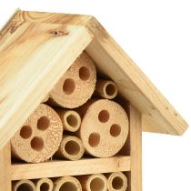 Artículo Hotel para insectos casa para insectos de madera de abeto natural 13,5x8x26cm