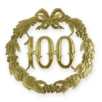 Artículo Aniversario número 100 en oro.