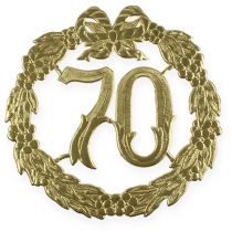 Artículo Aniversario número 70 en oro