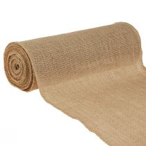 Artículo Cinta de yute camino de mesa natural cinta de mesa cinta de yute 30cm 9m