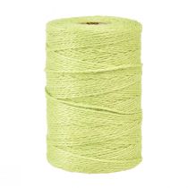 Artículo Cinta de yute cinta decorativa yute cordón de yute verde Ø2mm 200m