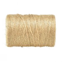Artículo Cinta de yute cordón de yute cinta yute natural cinta decorativa Ø2mm 200m
