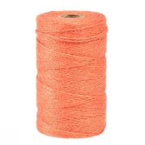 Artículo Cinta de yute cordón de yute cinta de yute naranja Ø2mm 200m