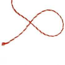 Artículo Cinta de yute cordón de yute cordón de yute rojo color natural Ø2,5mm 200m