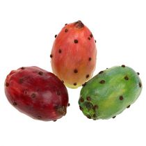 Artículo Higo chumbo artificial colores surtidos 8,5cm 3uds