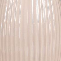 Artículo Figura decorativa de conejo de cerámica para diseño interior moderno, 22 cm.