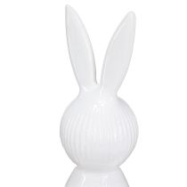 Artículo Figura de conejo sencilla como objeto decorativo para arreglos primaverales modernos, 22 cm, 2 piezas