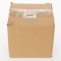 Artículo Figuras de conejo de Pascua, cerámica pintada a mano, diseño divertido para decorar, 11 cm (4 piezas)