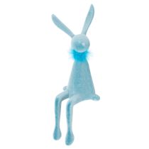 Artículo Conejito decorativo de Pascua, bonito adorno para repisa de ventana, 36 cm, 2 unidades