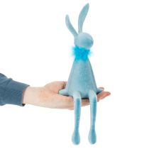 Artículo Conejito decorativo de Pascua, bonito adorno para repisa de ventana, 36 cm, 2 unidades