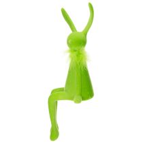 Artículo Figura decorativa de conejito de Pascua para estantería, para decoraciones festivas de primavera en la casa, 36 cm, 2 unidades