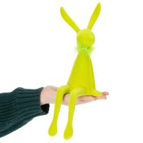 Artículo Figura decorativa de conejito de Pascua para estantería, para decoraciones festivas de primavera en la casa, 36 cm, 2 unidades