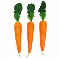 Zanahoria artificial 18cm 3pcs
