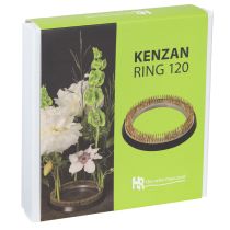 Artículo Erizo de flor redondo de latón para arreglos florales e ikebana