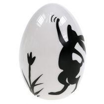 Huevo de cerámica con patrón 6,5cm 4pcs