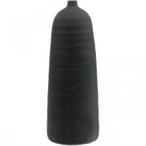Florero de cerámica Black Deco Florero Florero de piso Ø18cm H48cm