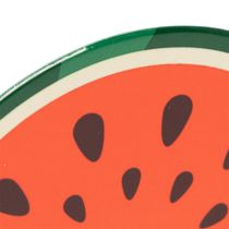 Artículo Posavasos de frutas, diseño de frutas, decoración de mesa, cocina y sala de estar, 10 cm, 6 piezas