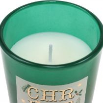 Velas perfumadas en un set de regalo de cristal Velas navideñas 7cm 3pcs