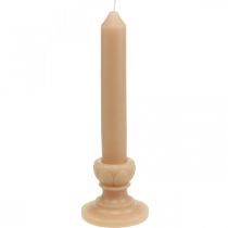 Vela Deco Varilla Salmón Vela Nostálgica Decoración Cera Un Color 25cm