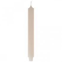 Vela mesa larga vela barra vela crema Ø3cm H29cm
