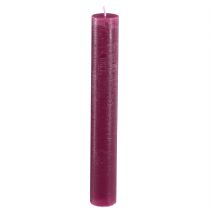 Artículo Velas unicolor en Berry velas en barra 34x240mm 4 piezas