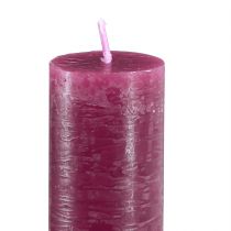 Artículo Velas unicolor en Berry velas en barra 34x240mm 4 piezas